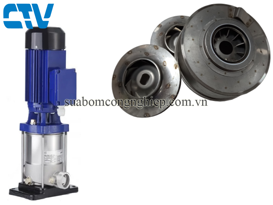 Cánh - ốp máy bơm trục đứng KSB Movitec 4/11B