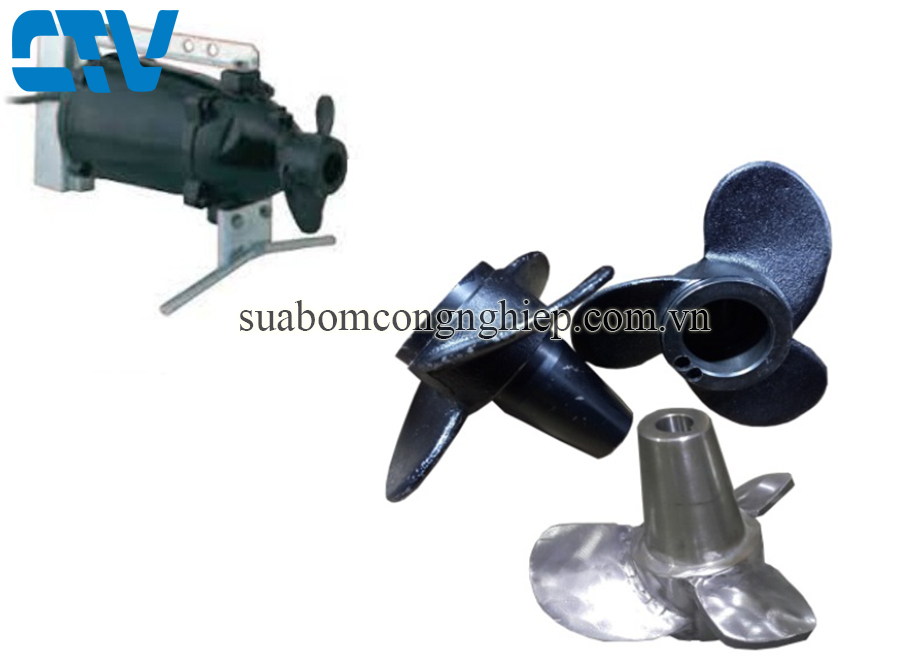 Cánh bơm nước, Cánh máy khuấy chìm Tsurumi MR 21 NF 250