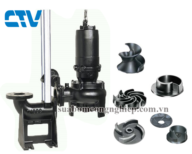 Sửa Máy Bơm Chìm ShinMaywa Khi Bị Hỏng Cánh