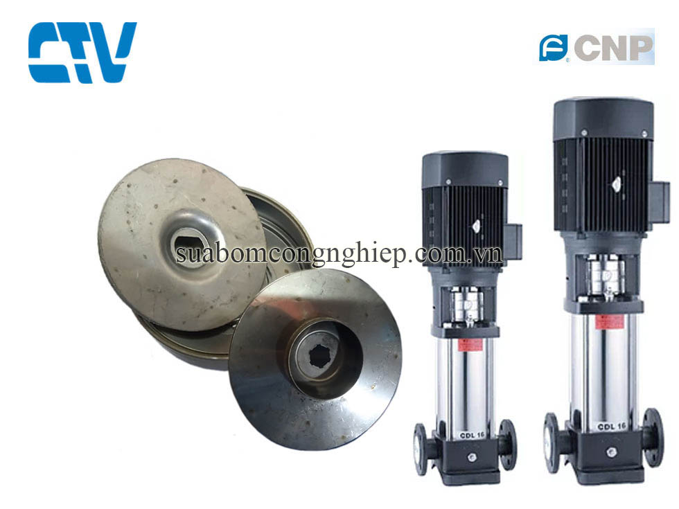 Cánh bơm nước, cánh bơm trục đứng CNP model CDL 4-19, 4kw