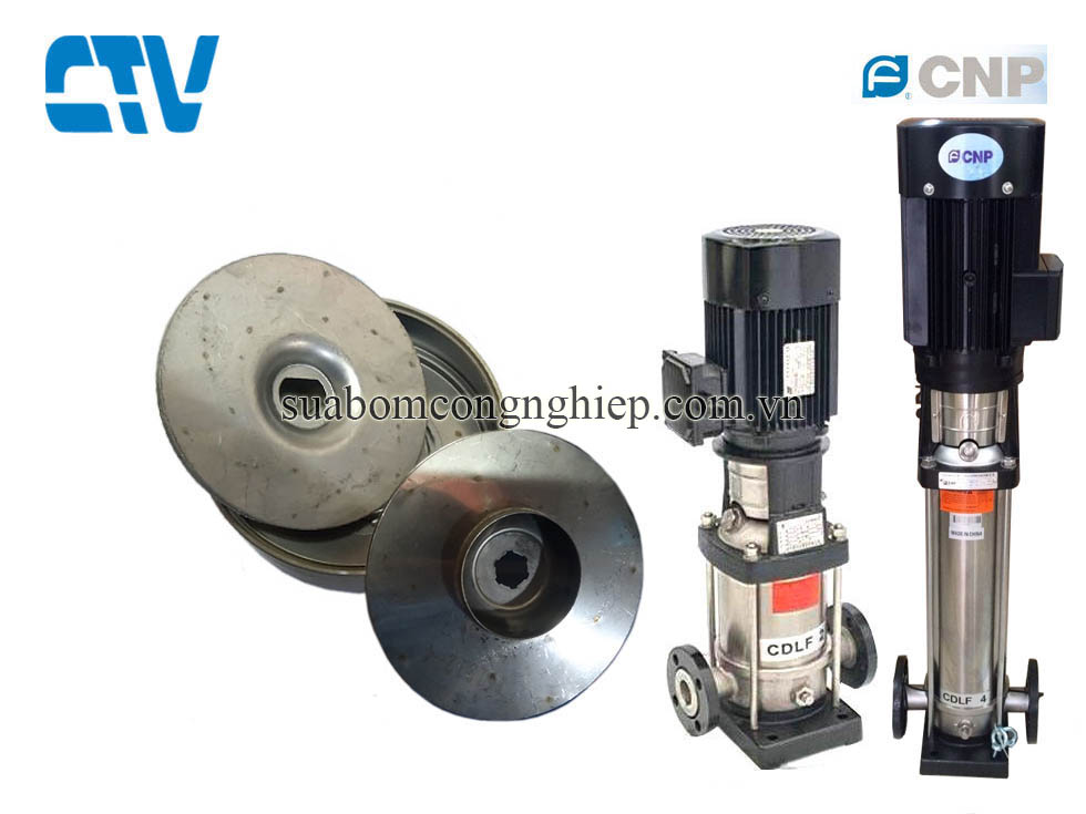 Cánh bơm nước, cánh bơm trục đứng CNP model CDLF 2-13, 1.5kw