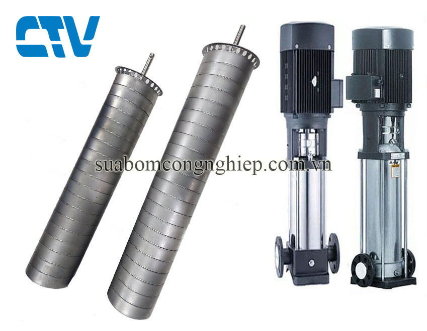 Ruột Buồng Cánh Máy Bơm Trục Đứng Paragon PV1-80 0.55KW