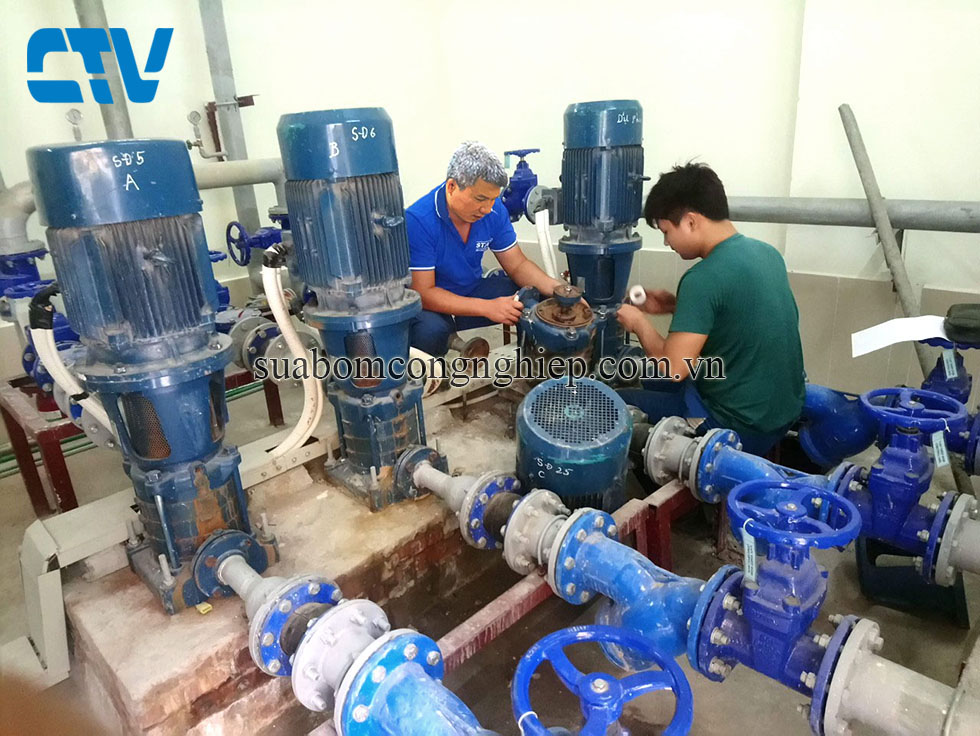 Nhận biết và khắc phục các sự cố máy bơm trục đứng trong quá trình vận hành