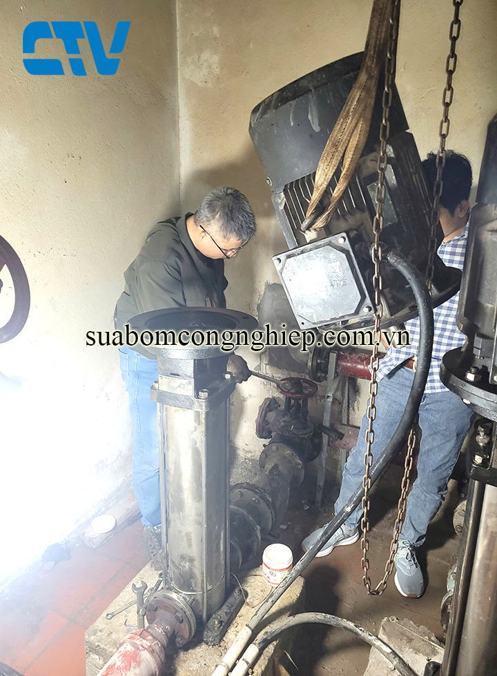 Khắc phục các sự cố máy bơm trục đứng hiệu quả, nhanh chóng