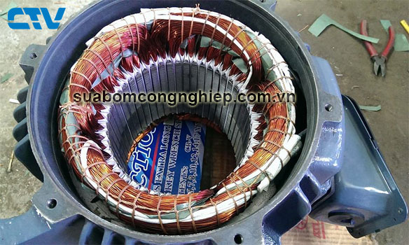 Quấn động cơ máy bơm công nghiệp ở đâu tốt nhất tại Hà Nội