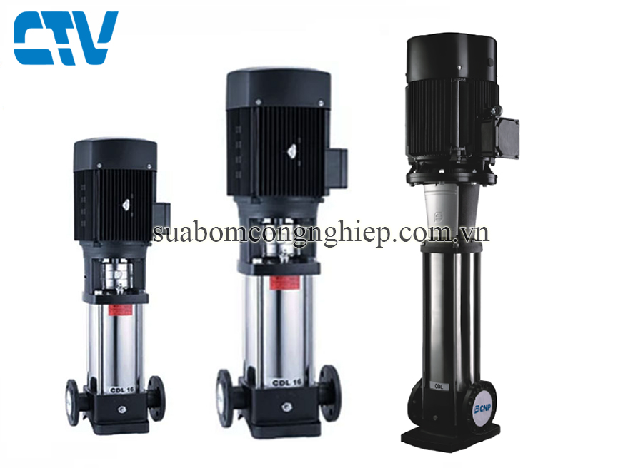 Máy bơm trục đứng CNP  CDL 12 - 8