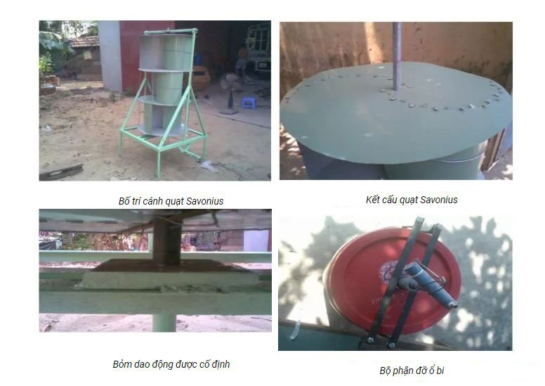 Ý tưởng chế tạo máy bơm nước sử dụng năng lượng gió cho nhà cao tầng