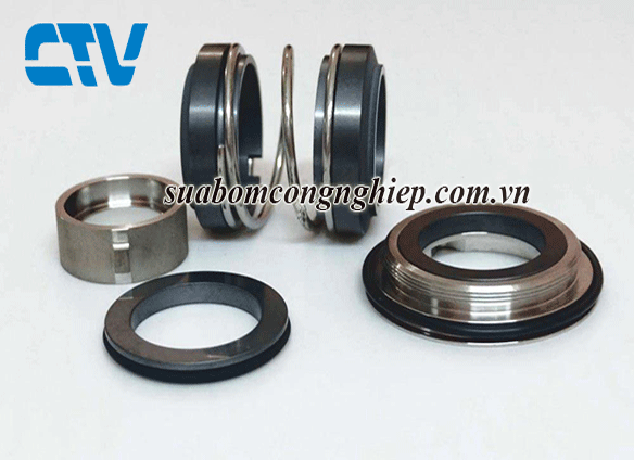 Phớt đôi có trục lót định tâm dùng cho máy bơm thực phẩm