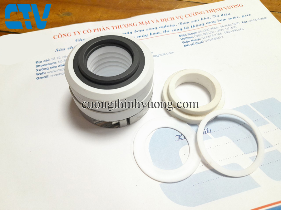 Phớt bơm hóa chất WB2-55 (Phớt cơ khí)