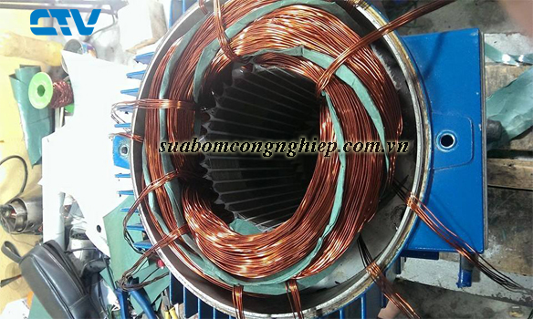 Quấn động cơ máy bơm công nghiệp tại Hà Nội