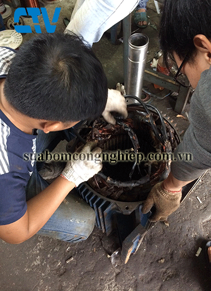 Cường Thịnh Vương – Khôi Phục Máy Bơm Trục Ngang Bị Cháy Động Cơ Hiệu Quả Nhất