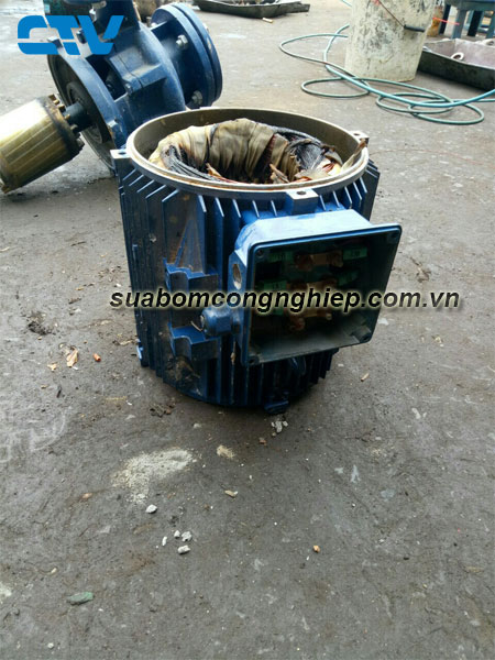 Sửa máy bơm công nghiệp gặp sự cố động cơ bị đánh lửa