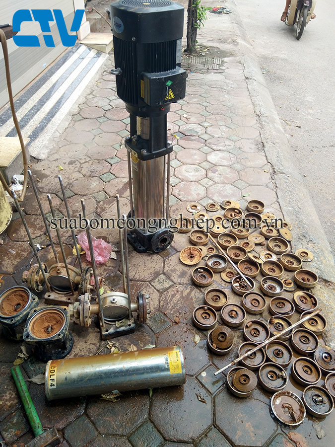 Sửa chữa, bảo dưỡng máy bơm trục đứng CNP uy tín chất lượng tại Miền Bắc