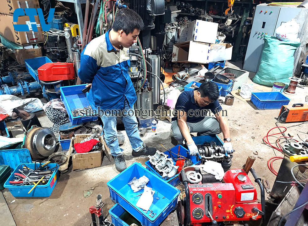Sửa chữa các sự cố máy bơm chạy xăng