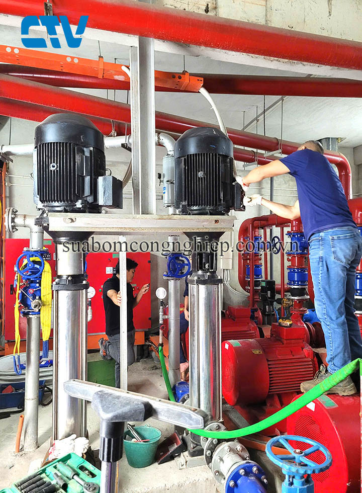 ​Các sự cố thường gặp ở máy bơm trục đứng Pentax và biện pháp khắc phục