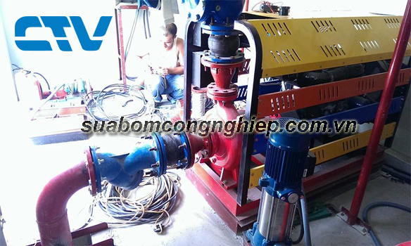 Sửa máy bơm chữa cháy Diesel