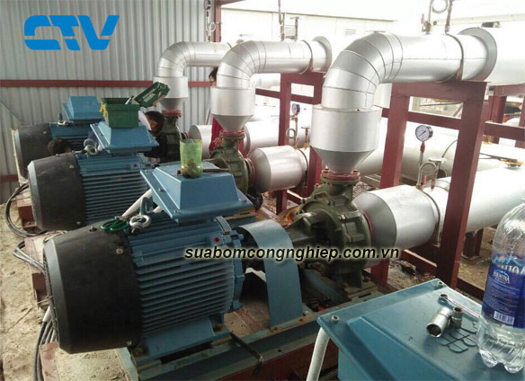 Sửa máy bơm nước hệ thống Chiller