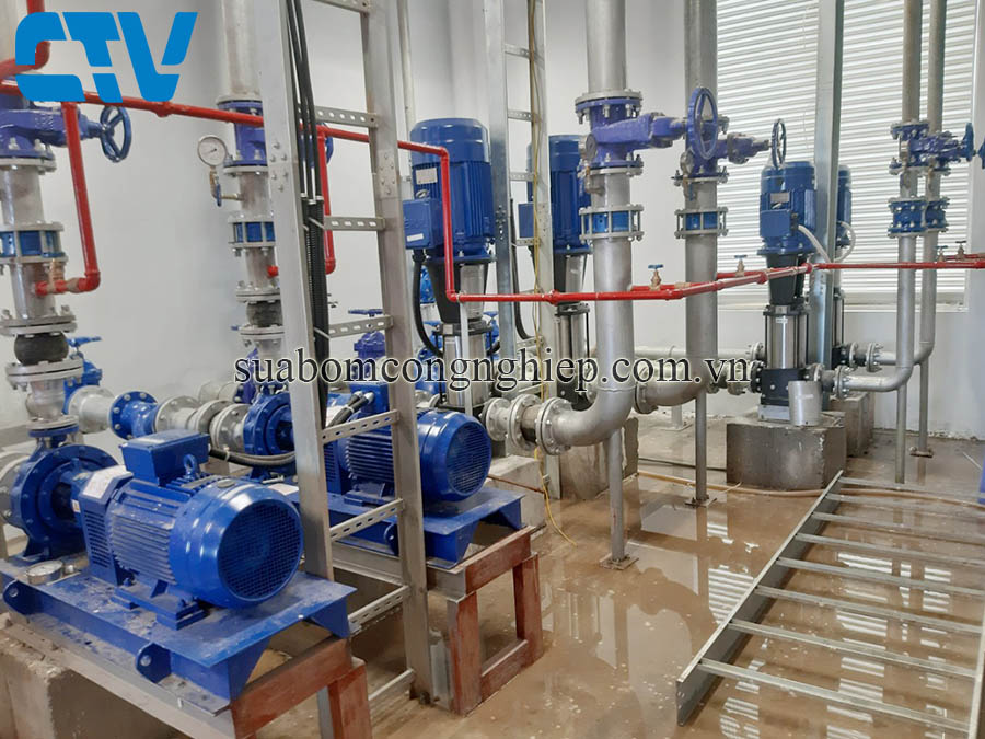 Sửa chữa, bảo dưỡng máy bơm trục đứng Masflo MV