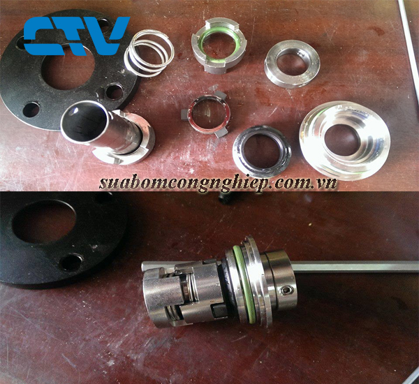 Thay phớt máy bơm nước công nghiệp tại Miền Trung