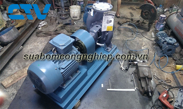 Thi công bảo dưỡng máy bơm công nghiệp Ebara